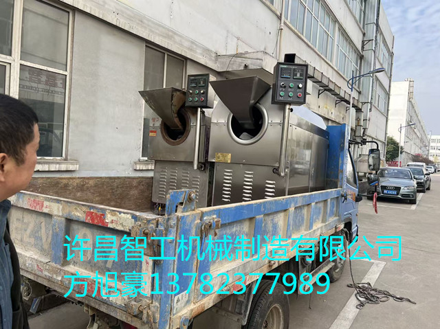安徽客戶再次購買電磁炒貨機(jī)